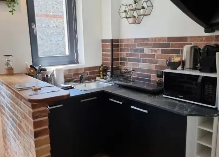 Rive Sud - Charmante Maisonette 2 P - Stadtzentrum Honfleur